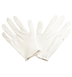 GLOVE  LISLE 100PCT COTT;HEAVYWEIGHT LADIES - Latex, Supported